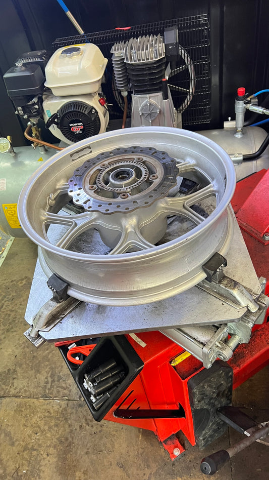 Motorcycle Tyre Fitting