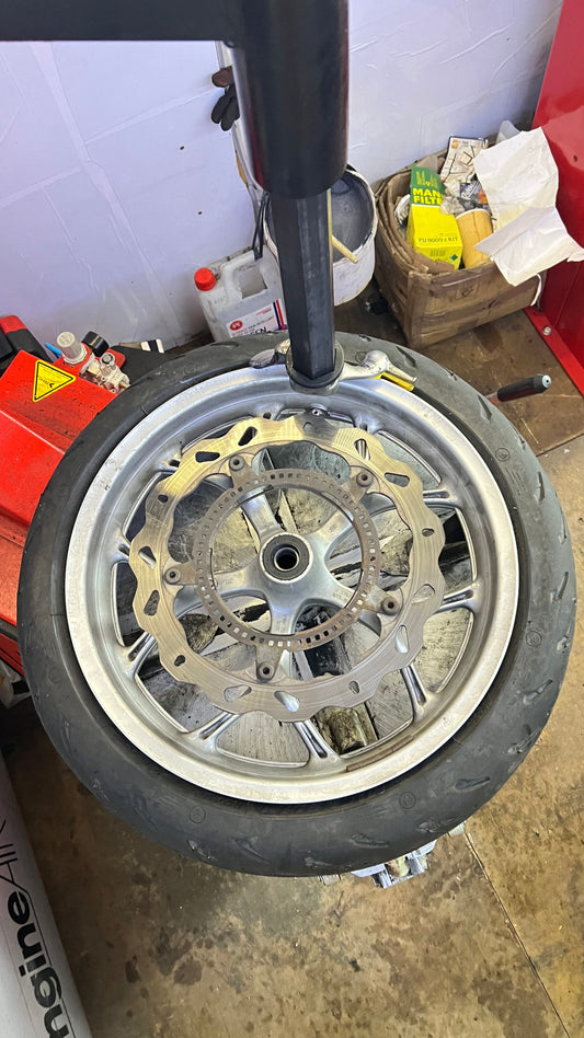 Motorcycle Tyre Fitting