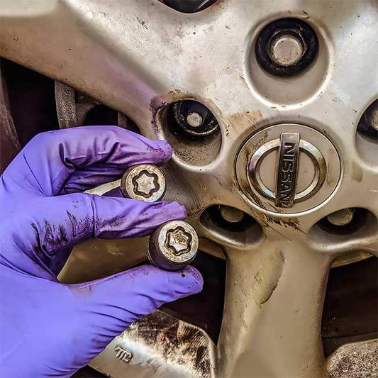 Wheel Locking Nut Removal